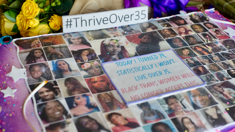 Illustration for article titled #ThriveOver35: We Can No Longer Accept the Brief Life Expectancy of Trans Women of Color